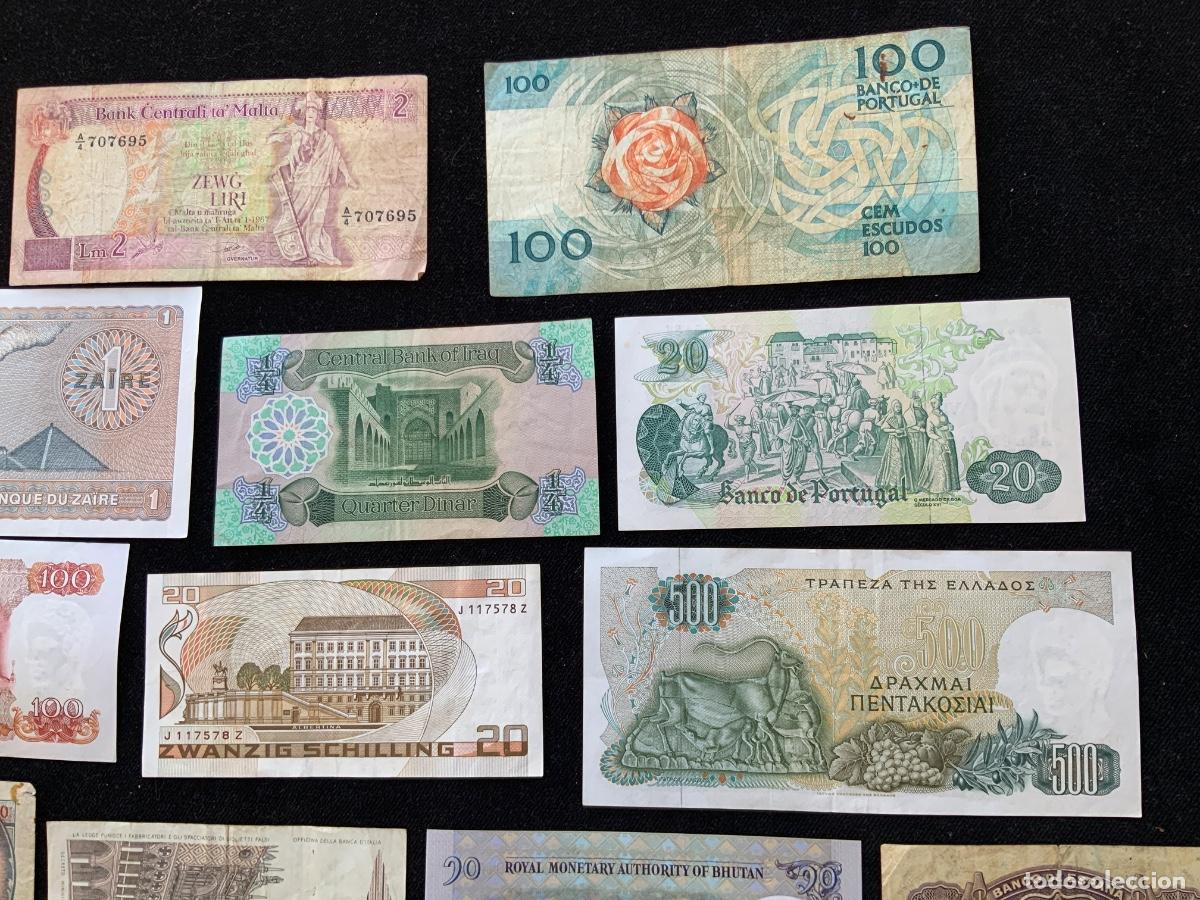 Billetes extranjeros: Lote de 16 billetes del mundo . - Foto 8