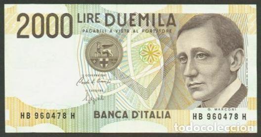 Billets internationaux: ITALIA. 2000 lire 3.10.1990. Marconi.