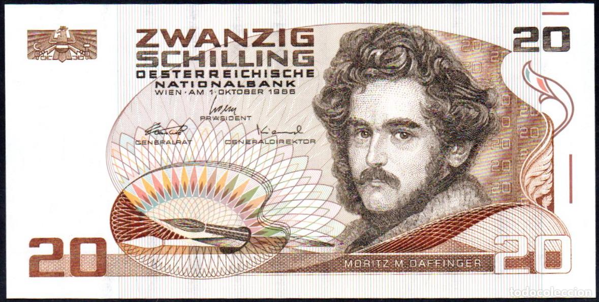 Billetes extranjeros: AUSTRIA - 20 CHELINES 1986 - Pick. 148 - S/C
