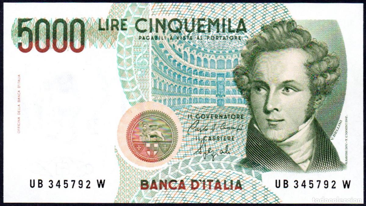 Billetes extranjeros: ITALIA - 5000 LIRAS 1985 - Pick. 111 - S/C