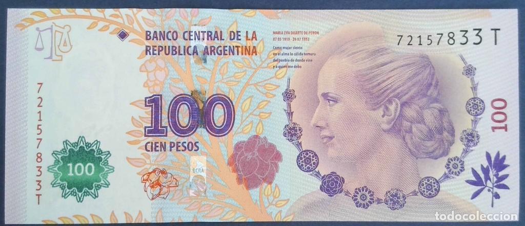 Billetes extranjeros: Argentina, 100 Pesos ND (issued - 358b - (SC / UNC) [72157833T]