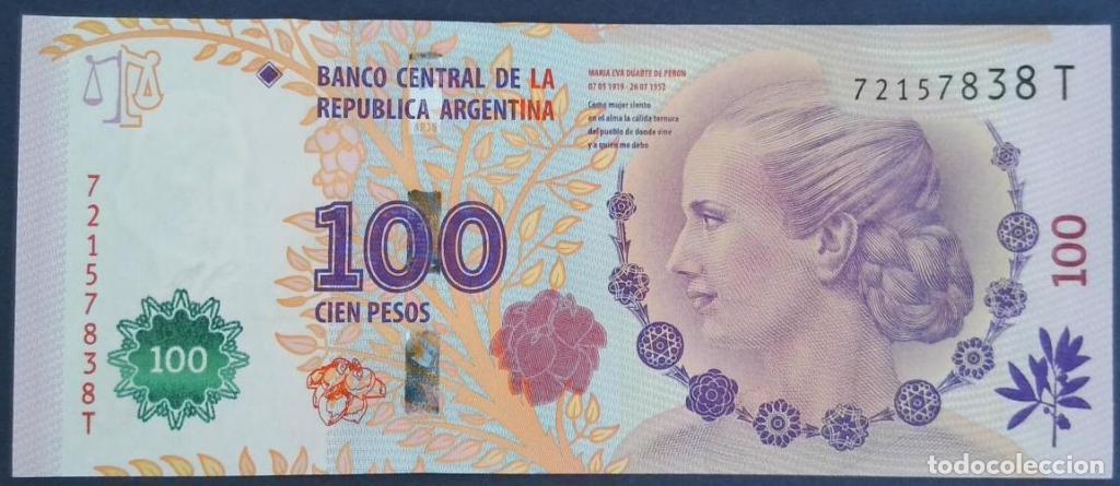 Billetes extranjeros: Argentina, 100 Pesos ND (issued - 358b - (SC / UNC) [72157838T]