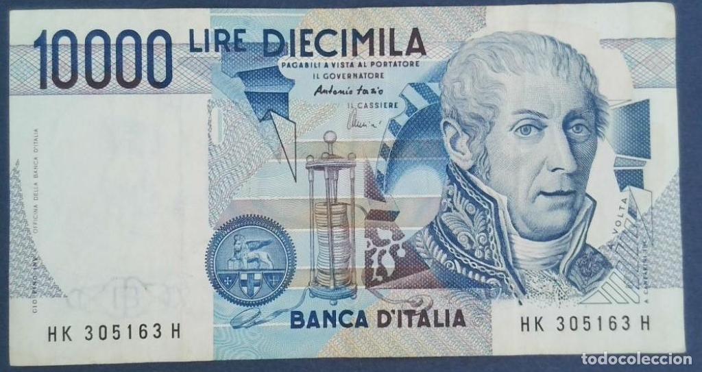 Billetes extranjeros: Italia, 10.000 Lire 1984 - 112d - (MBC / VF) [HK305163]