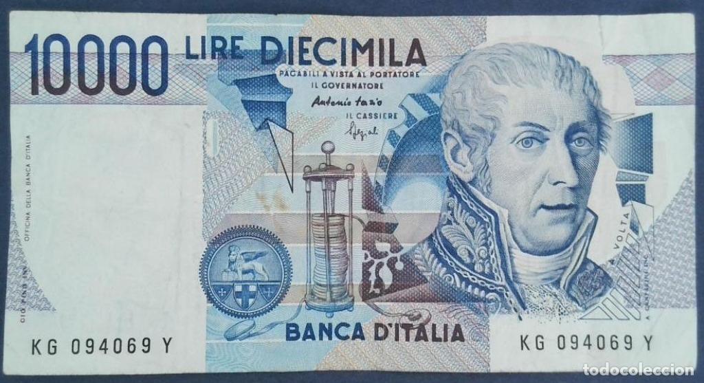 Billetes extranjeros: Italia, 10.000 Lire 1984 - 112c - (BC / Fine) [KG094069Y]