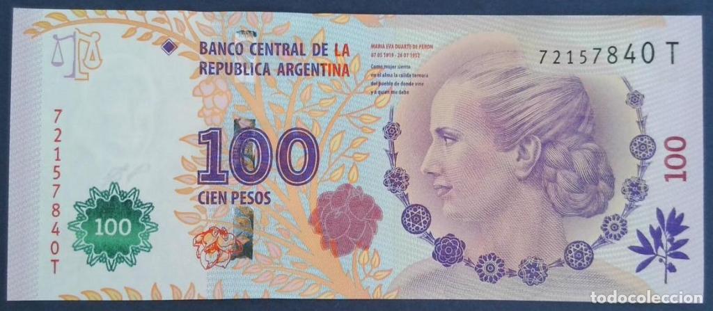 Billetes extranjeros: Argentina, 100 Pesos ND (issued - 358b - (SC / UNC) [72157840T]
