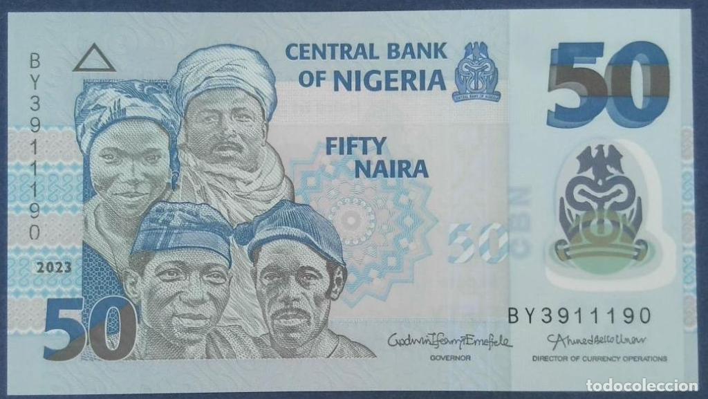 Billetes extranjeros: Nigeria, 50 Naira 2009-2021 - 40m - (SC / UNC) [BY3911190]