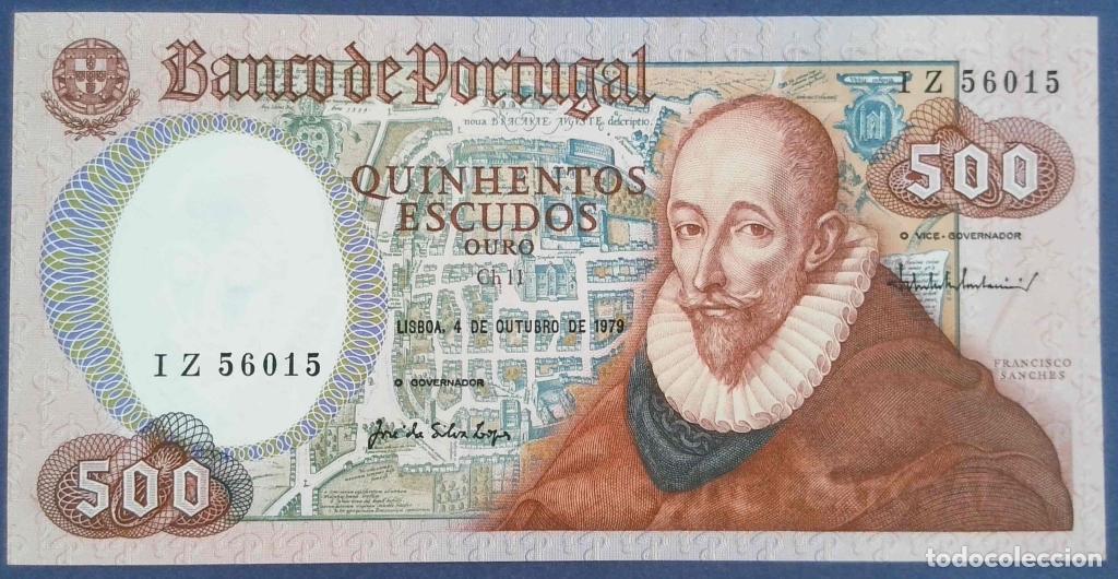 Notas Internacionais: Portugal, 500 Escudos 1979 - 177 - (SC / UNC) [IZ56015]