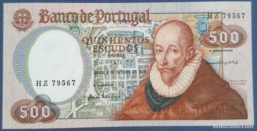 Notas Internacionais: Portugal, 500 Escudos 1979 - 177 - (SC / UNC) [HZ79567]