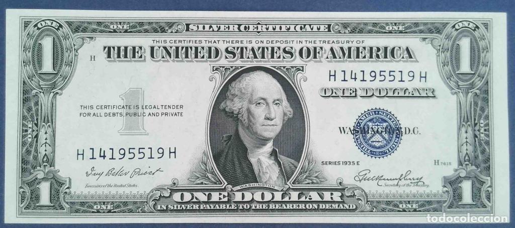 Notas Internacionais: Estados Unidos de Am&eacute;rica, 1 Dollar 1935 - 416D2e - (SC / UNC) [H14195519H]