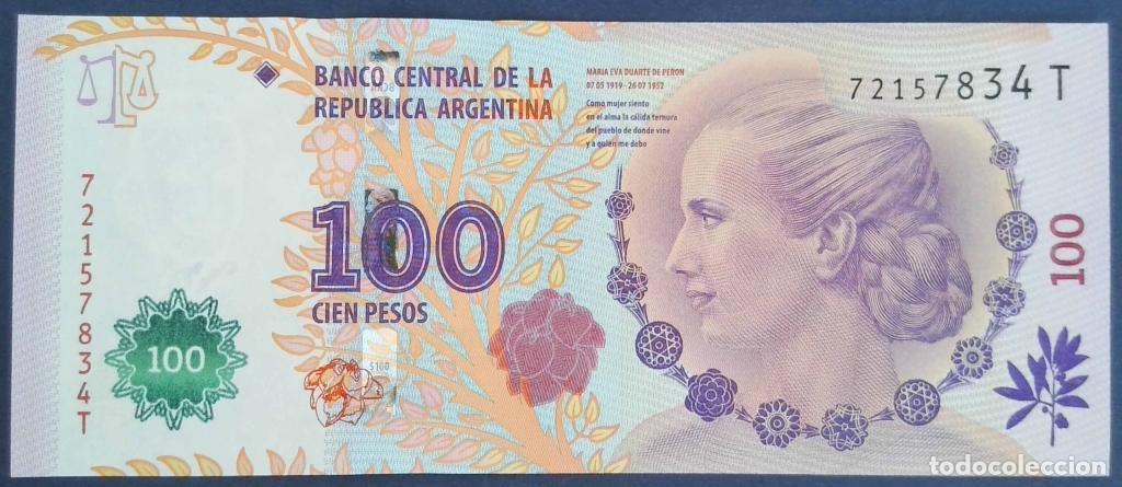 Notas Internacionais: Argentina, 100 Pesos ND (issued - 358b - (SC / UNC) [72157834T]