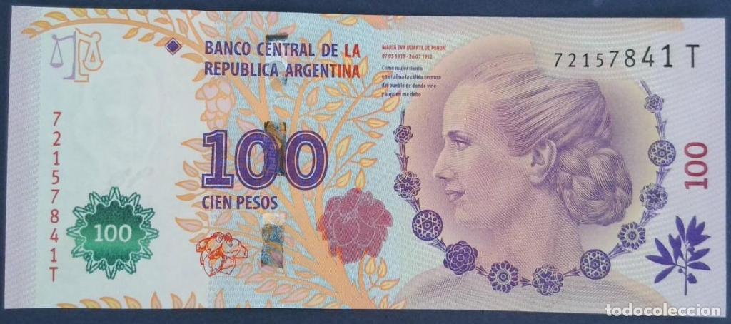 Notas Internacionais: Argentina, 100 Pesos ND (issued - 358b - (SC / UNC) [72157841T]