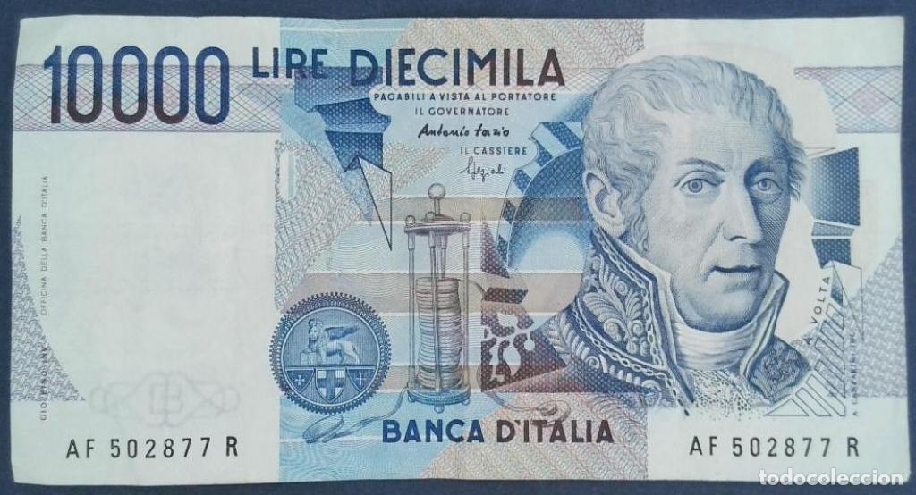 Notas Internacionais: Italia, 10.000 Lire 1984 - 112c - (MBC / VF) [AF502877R]