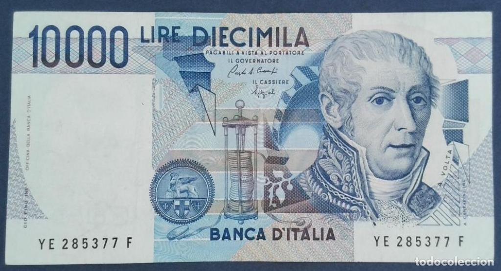 Notas Internacionais: Italia, 10.000 Lire 1984 - 112b - (MBC / VF) [YE285377F]