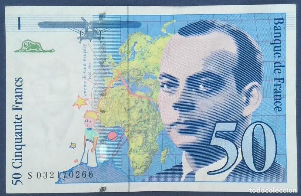 Billets internationaux: Francia, 50 Francs 1994-1999 - 157Ad - (MBC+ / XF) [S032170266]