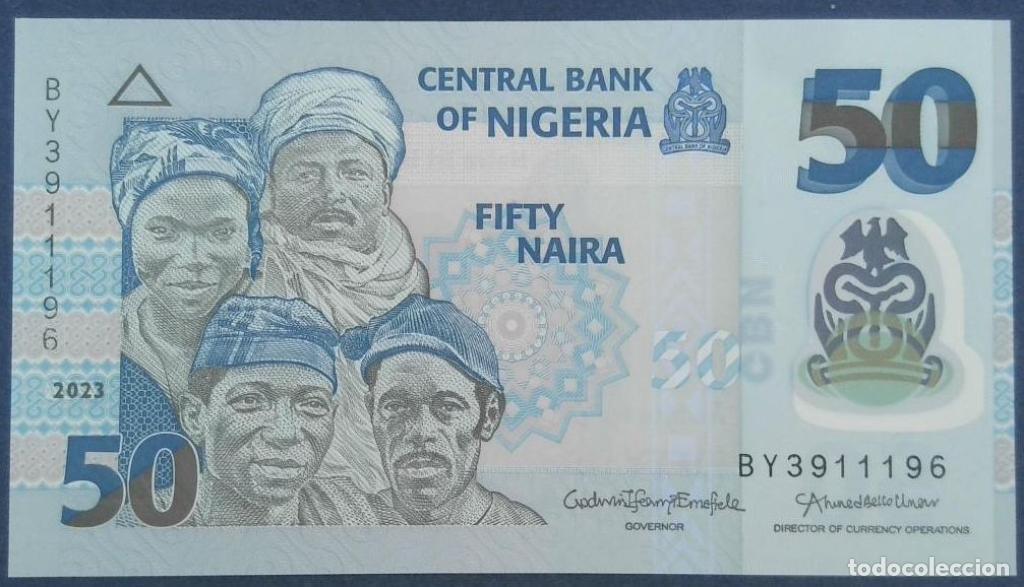 Billets internationaux: Nigeria, 50 Naira 2009-2021 - 40m - (SC / UNC) [BY3911196]