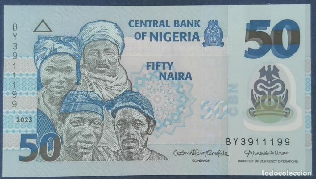 Internationale Banknoten: Nigeria, 50 Naira 2009-2021 - 40m - (SC / UNC) [BY3911199]