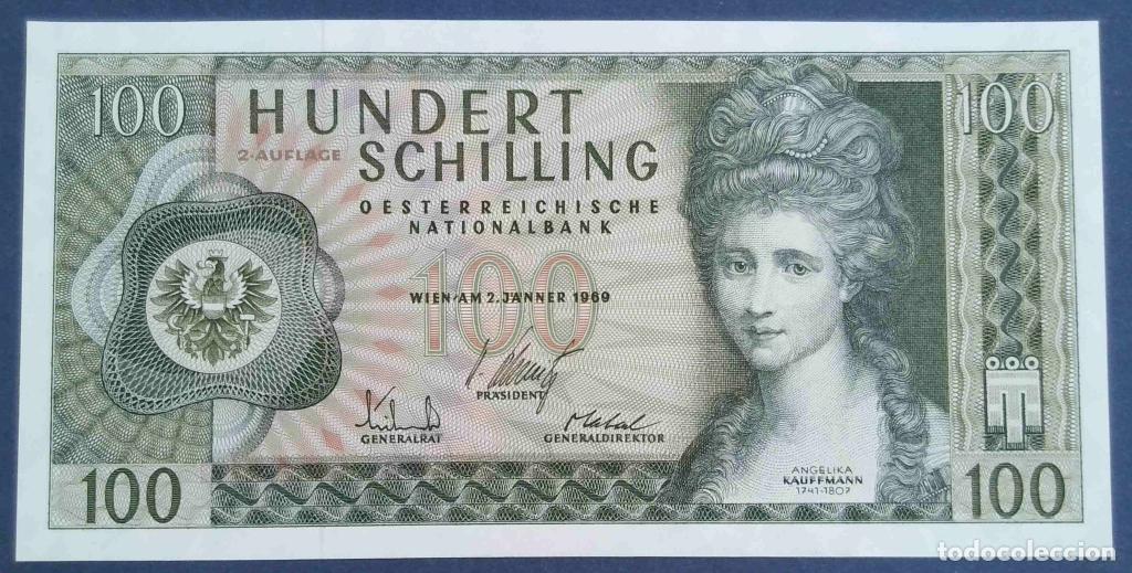 Billetes extranjeros: Austria, 100 Schilling 1969 - 146a - (SC / UNC) [D572395F]