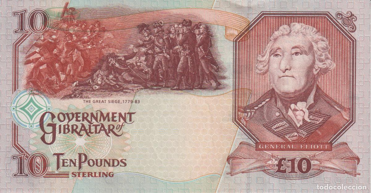 Billetes extranjeros: Gibraltar 10 pounds del 2006 Pick 32 SC/UNC - Foto 2