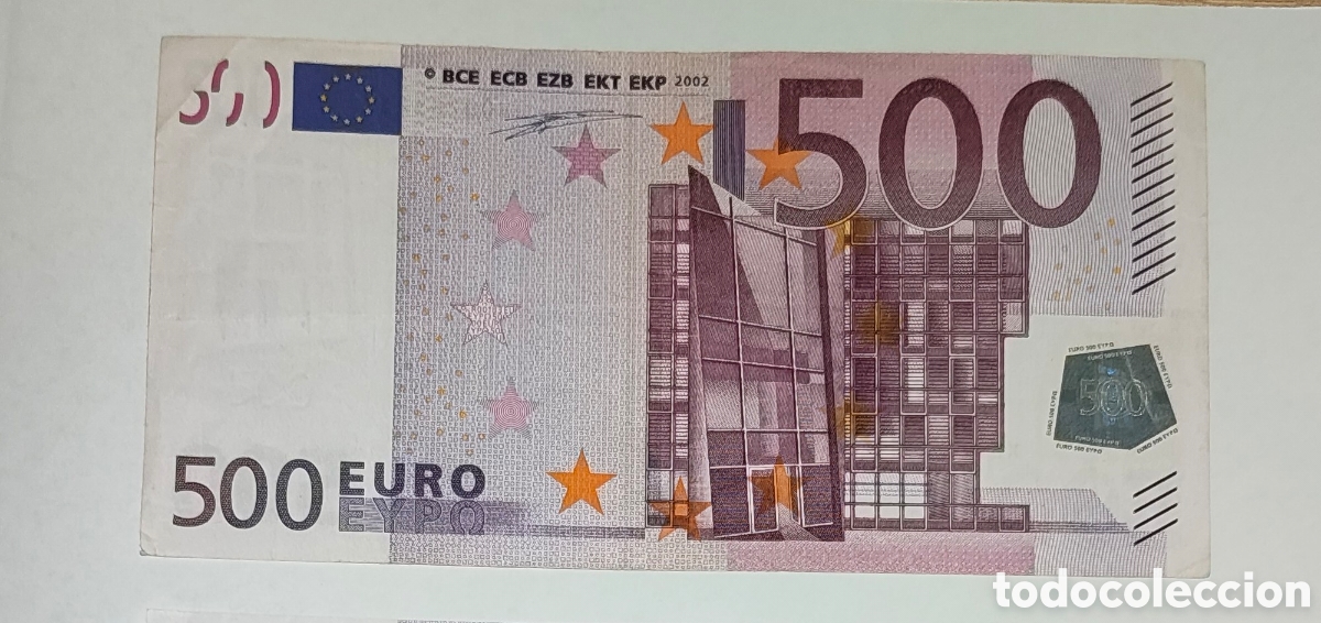 Billetes extranjeros: Billete 500&euro; Win Duisemberg
