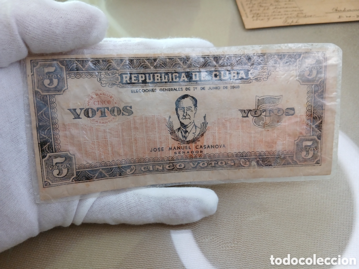Billetes extranjeros: L160.Cuba Billete propaganda pol&iacute;tica