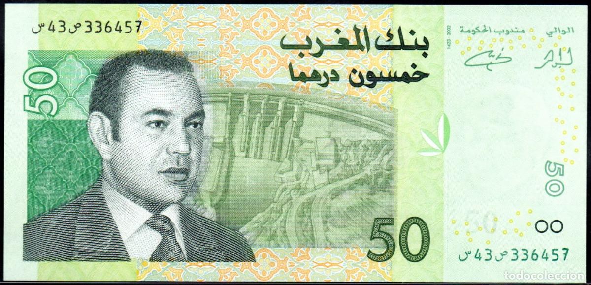 Billetes extranjeros: MARRUECOS - 50 DIRHAMS 2002 - Pick. 69 - S/C