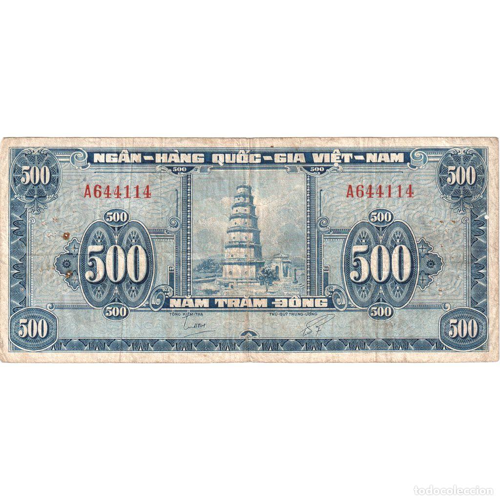 Billetes extranjeros: [#1234044] Vietnam del Sur, 500 D&ocirc;ng, MBC