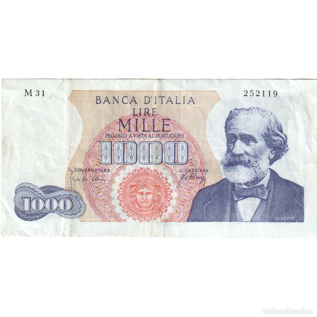 Billets internationaux: [#1233962] Italia, 1000 Lire, 1965-08-10, MBC