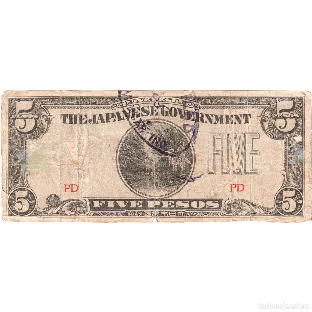 Billetes extranjeros: [#1234010] Filipinas, 5 Pesos, BC