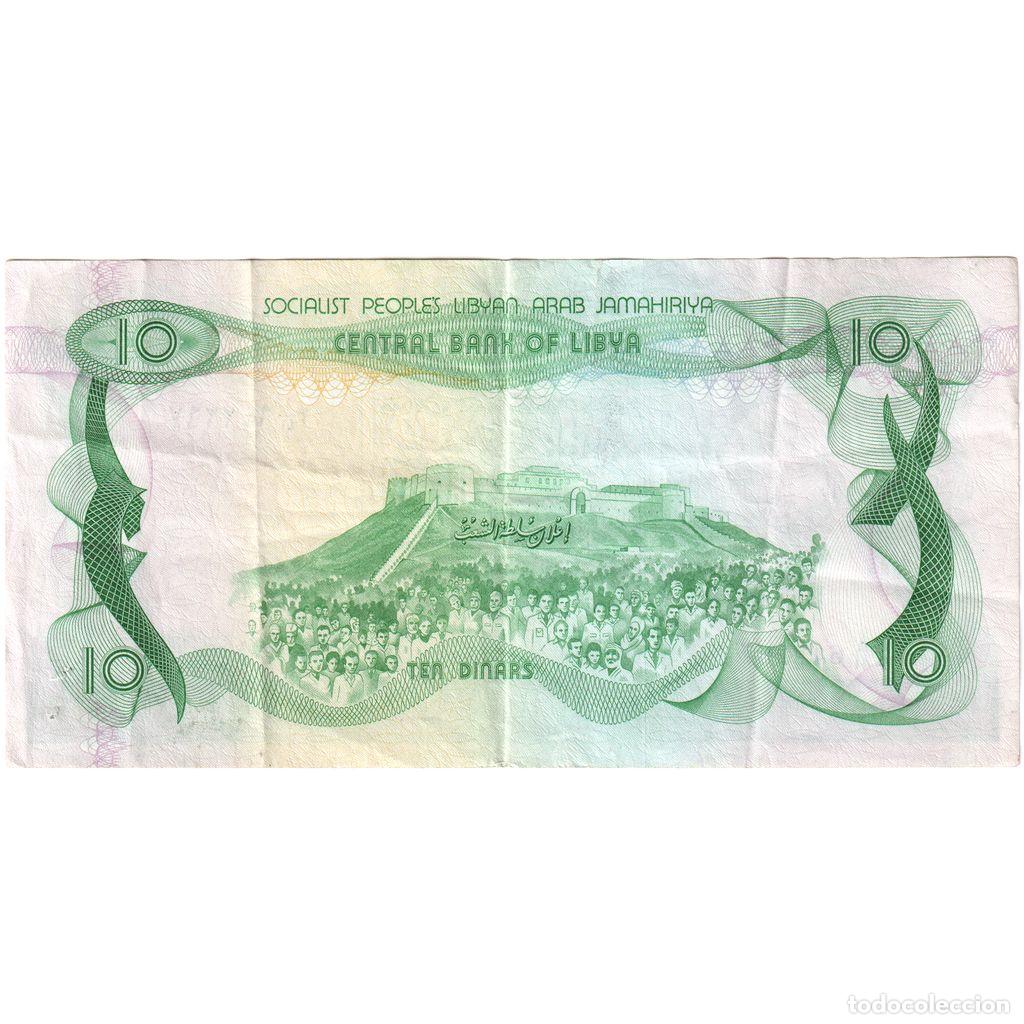 Billetes extranjeros: [#1234004] Libia, 10 Dinars, MBC - Foto 2