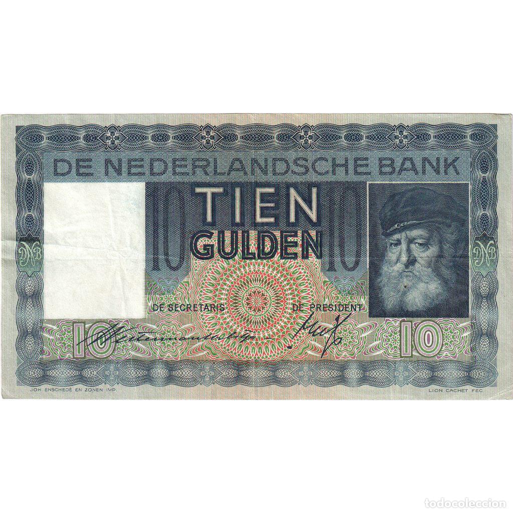 Billetes extranjeros: [#1234026] Pa&iacute;ses Bajos, 10 Gulden, 1937-04-30, MBC