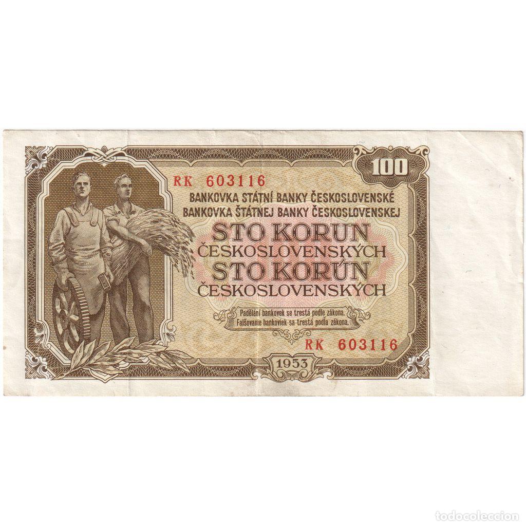 Billetes extranjeros: [#1234050] Checoslovaquia, 100 Korun, MBC