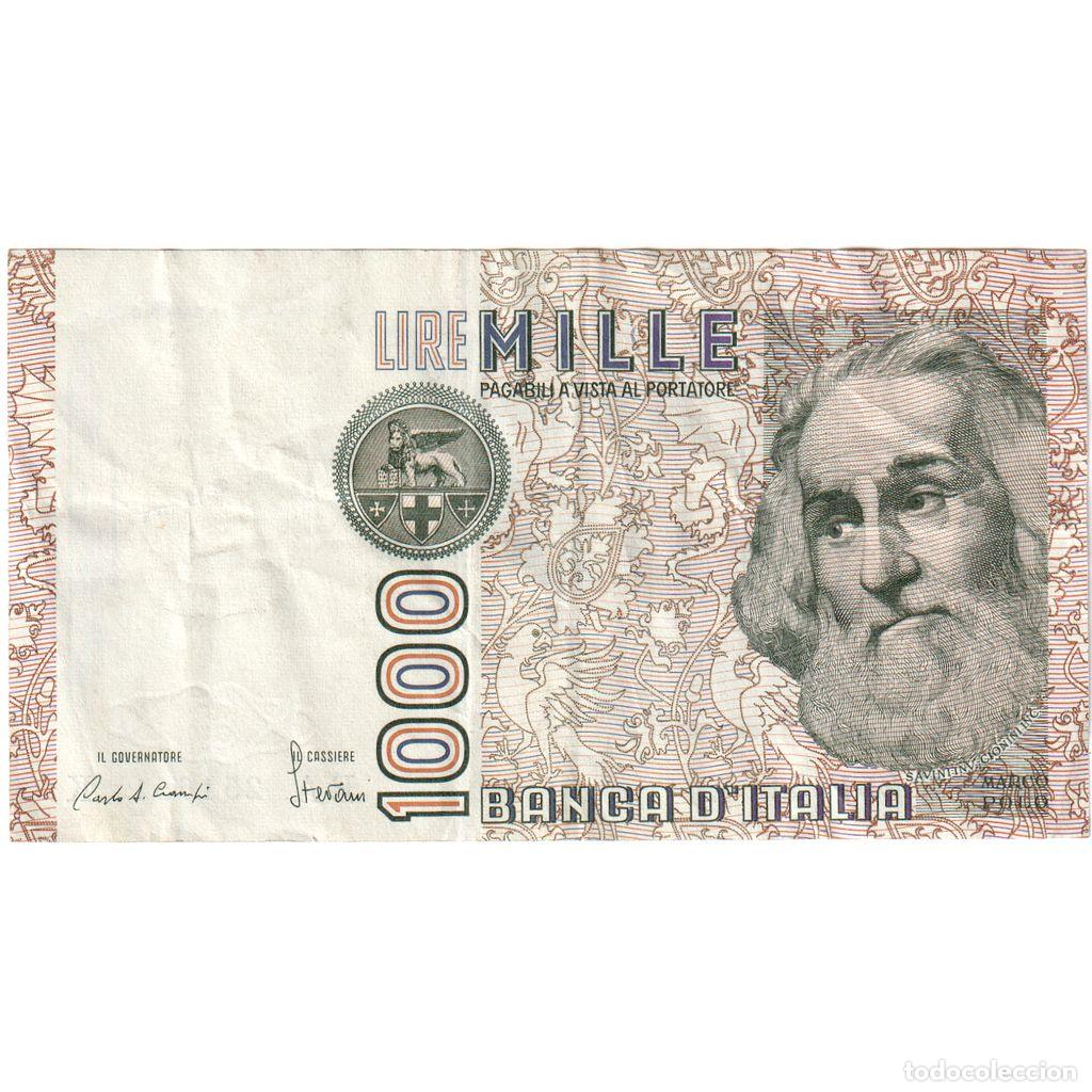 Billetes extranjeros: [#1234054] Italia, 1000 Lire, 1982-01-06, MBC+