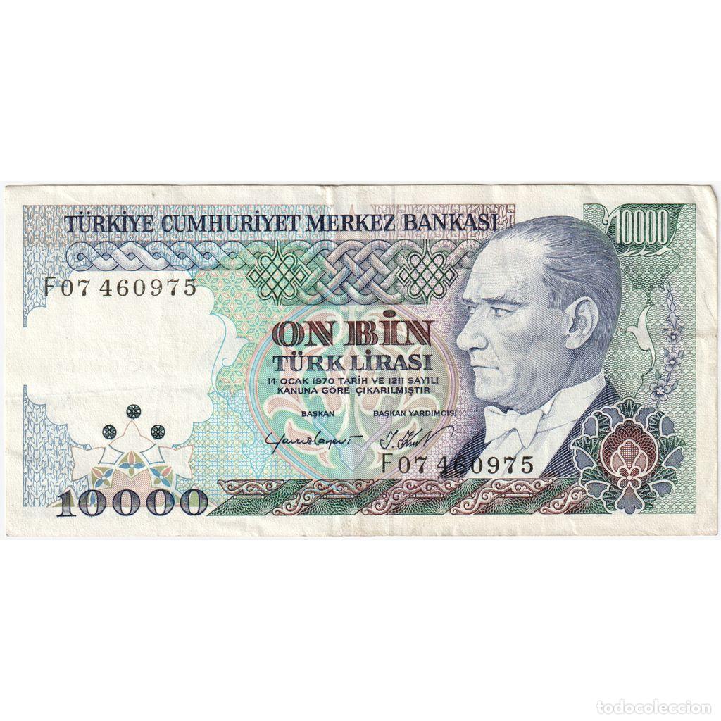Billetes extranjeros: [#1234075] Billete, 10,000 Lira, L.1970, Turqu&iacute;a, 1970-01-14, KM:200, MBC