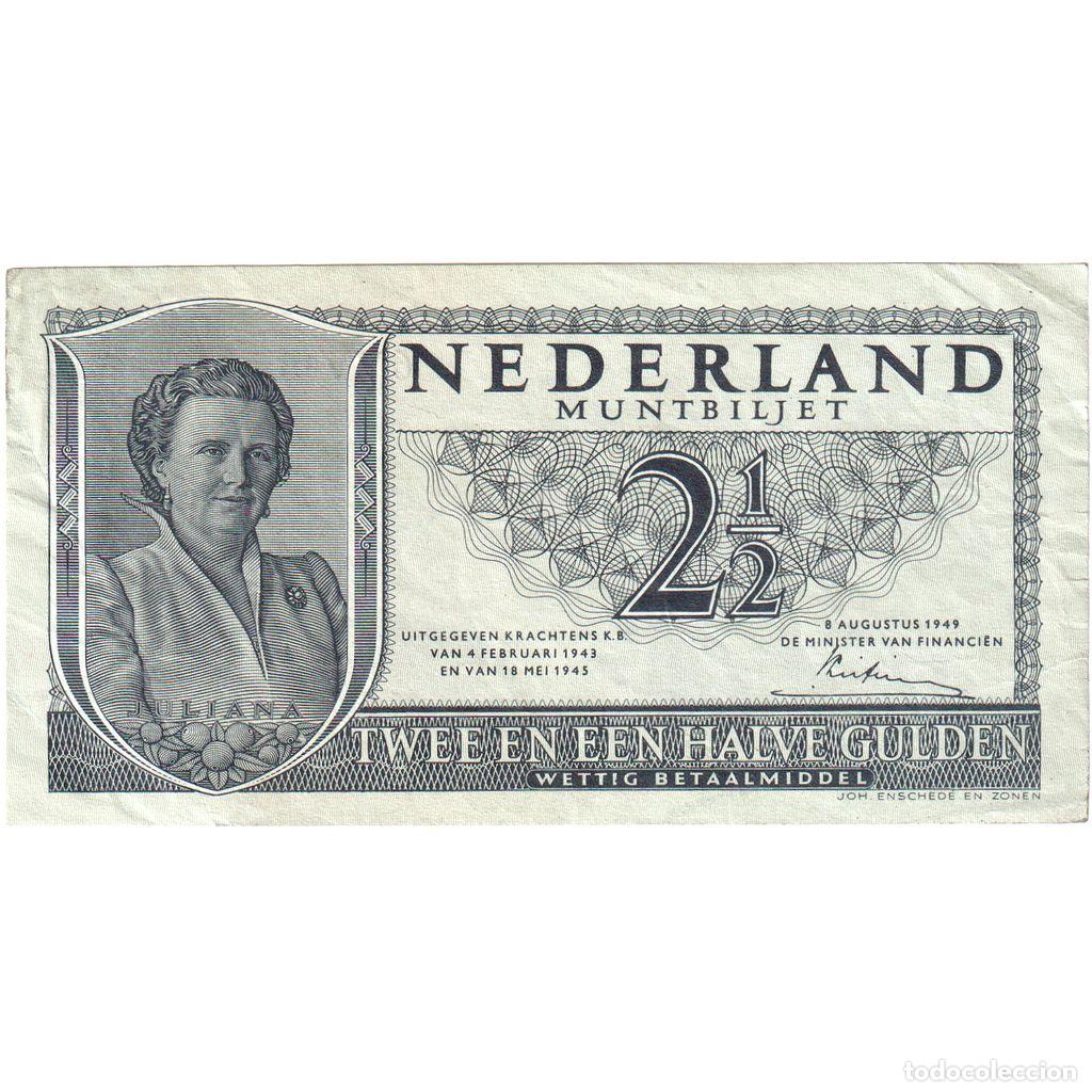 Billetes extranjeros: [#1234078] Pa&iacute;ses Bajos, 2 1/2 Gulden, 1949-08-08, MBC