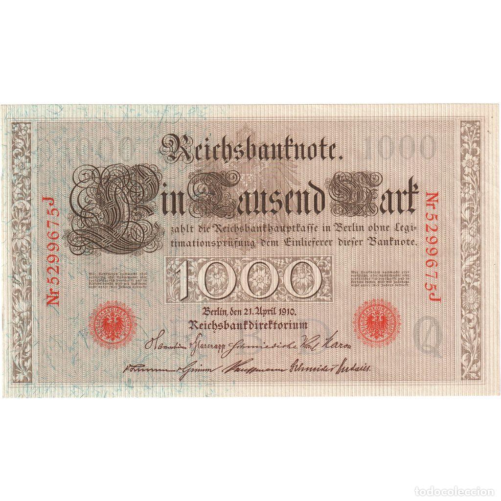 Billetes extranjeros: [#1234113] Alemania, 1000 Mark, 1910-04-21, SC