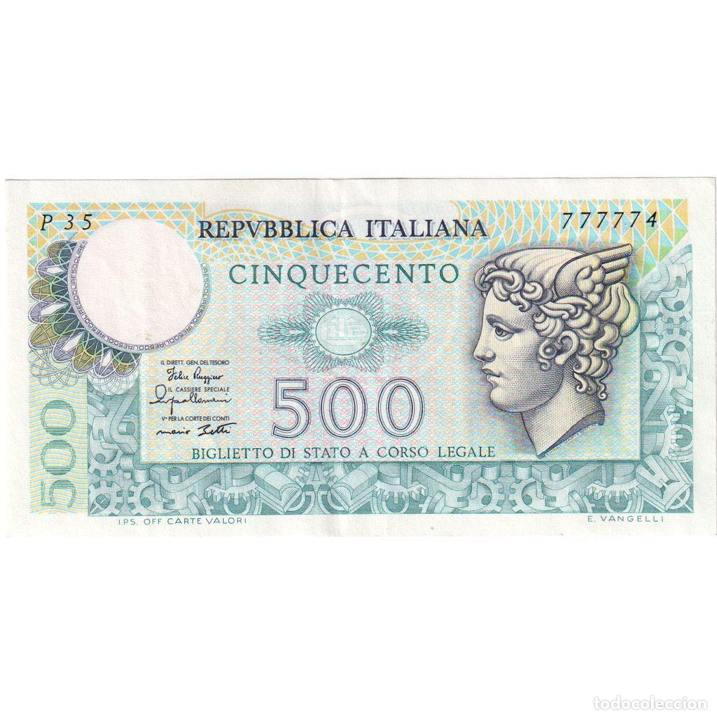 Billetes extranjeros: [#1234133] Italia, 500 Lire, 1979-04-02, MBC+