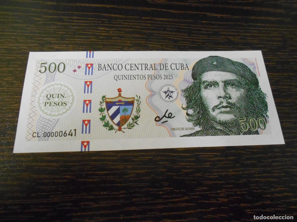 Billetes extranjeros: CUBA-BILLETE 500 PESOS 2025-CHE GUEVARA-FANTASY BANK-SC