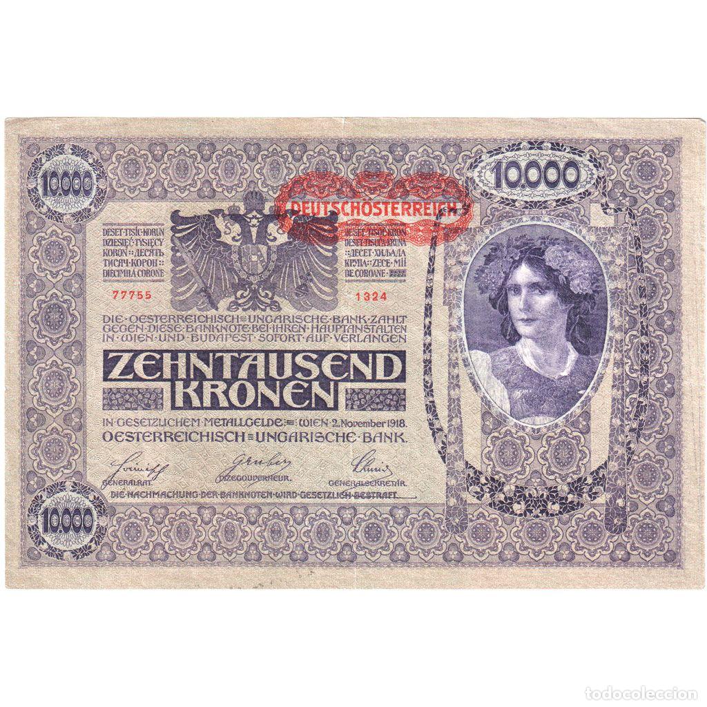 Billetes extranjeros: [#1234179] Austria, 10,000 Kronen, 1918-11-02, EBC