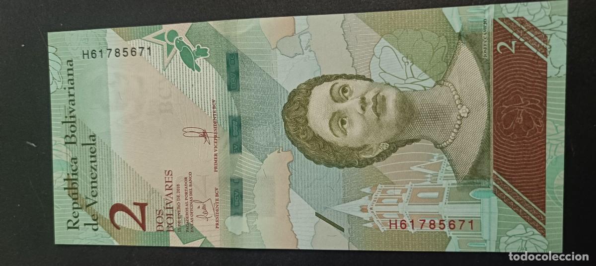 Billetes extranjeros: VENEZUELA 2 BOLIVARES 2012 S/C P=88