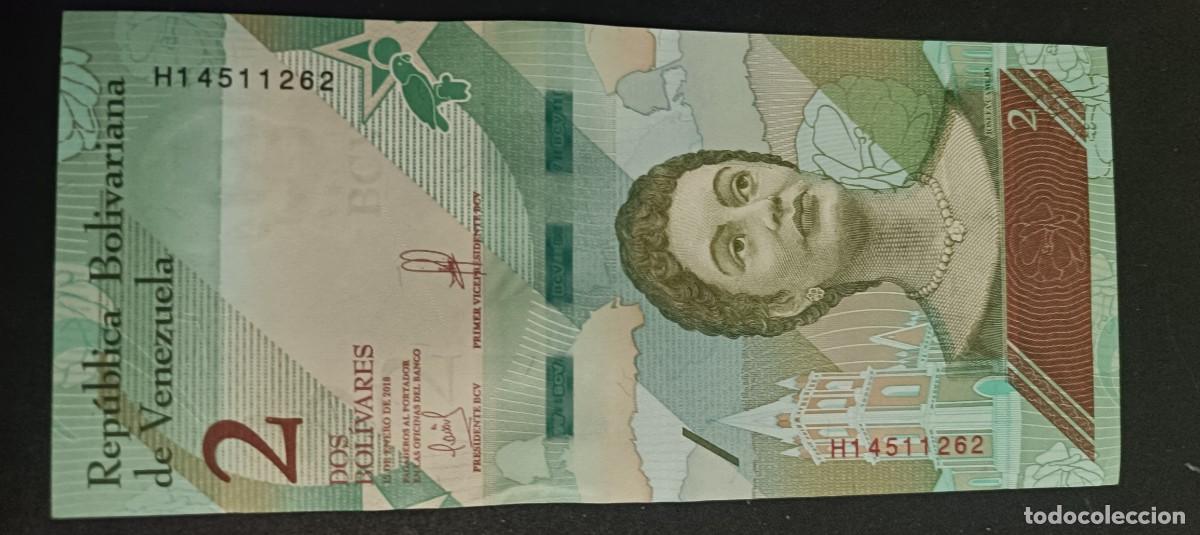Billetes extranjeros: VENEZUELA 2 BOLIVARES 2013 S/C P=88