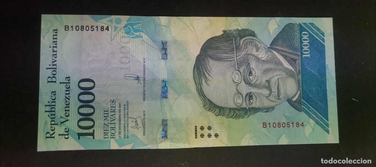 Billetes extranjeros: VENEZUELA 10000 BOLIVARES 2017 S/C P=98