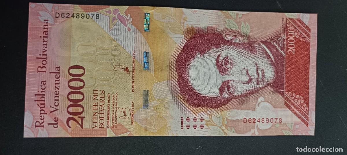 Billetes extranjeros: VENEZUELA 20000 BOLIVARES 2017 S/C P=99