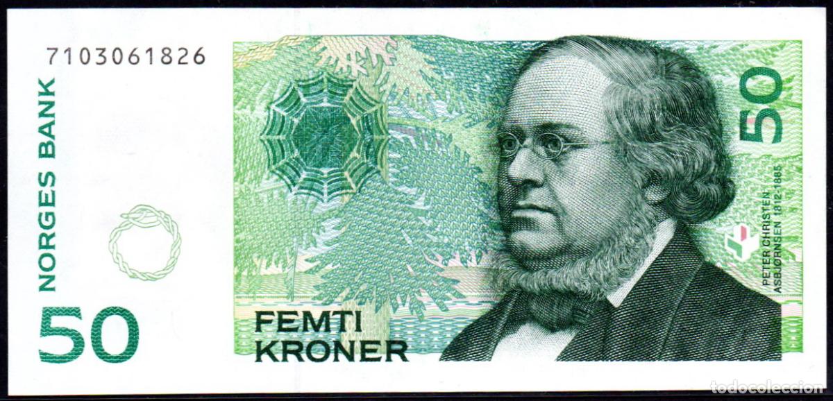 Internationale Banknoten: NORUEGA - 50 CORONAS 1999 - Pick.46 EBC+