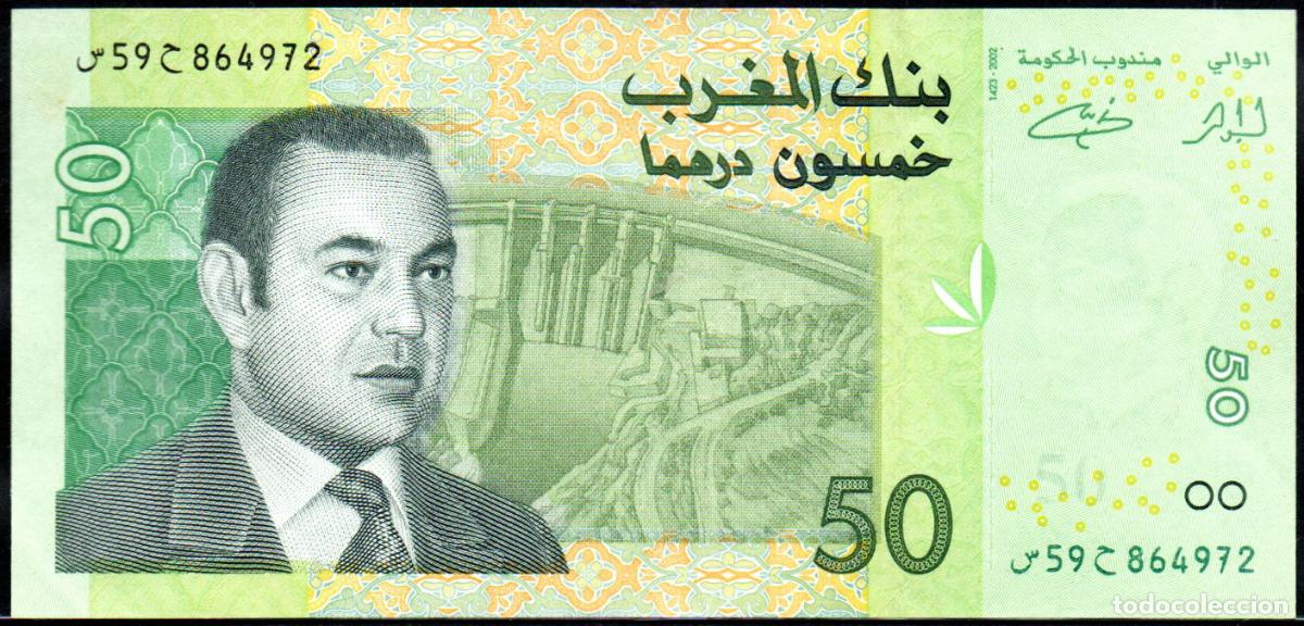 Internationale Banknoten: MARRUECOS - 50 DIRHAMS 2002 - Pick.69 EBC