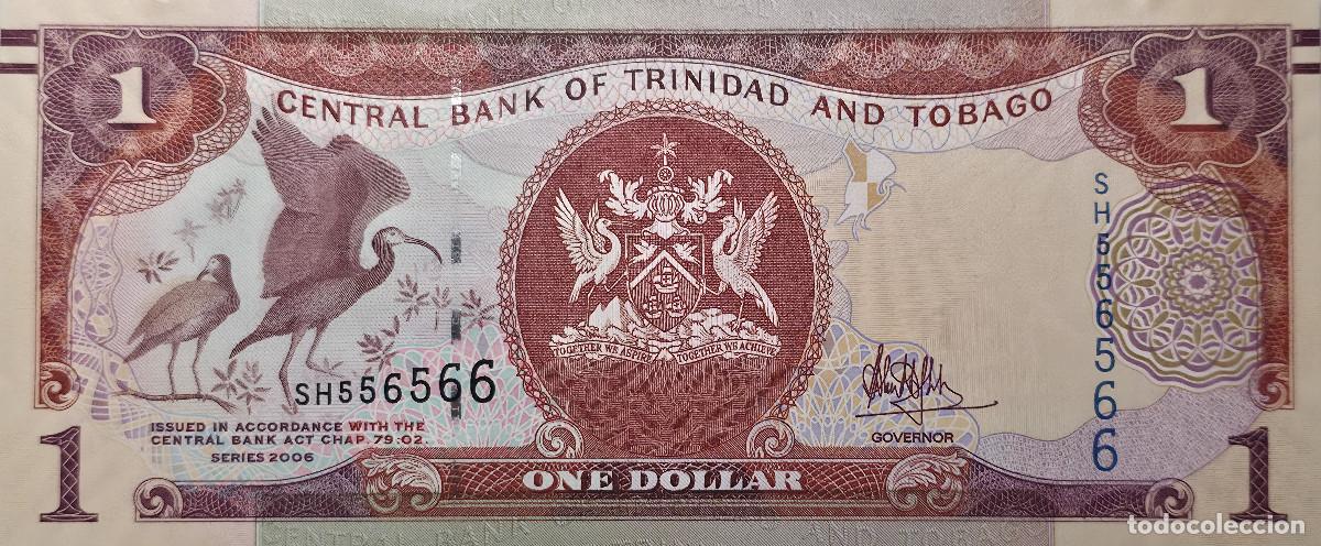 Billetes extranjeros: BILLETE TRINIDAD Y TOBAGO 1 DOLAR 2006 SIN CIRCULAR