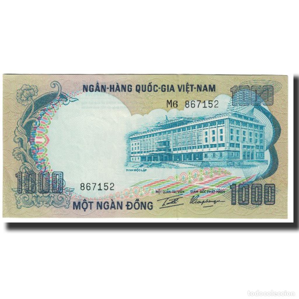 Billetes extranjeros: [#617569] Billete, 1000 D&ocirc;ng, Vietnam del Sur, KM:34a, UNC
