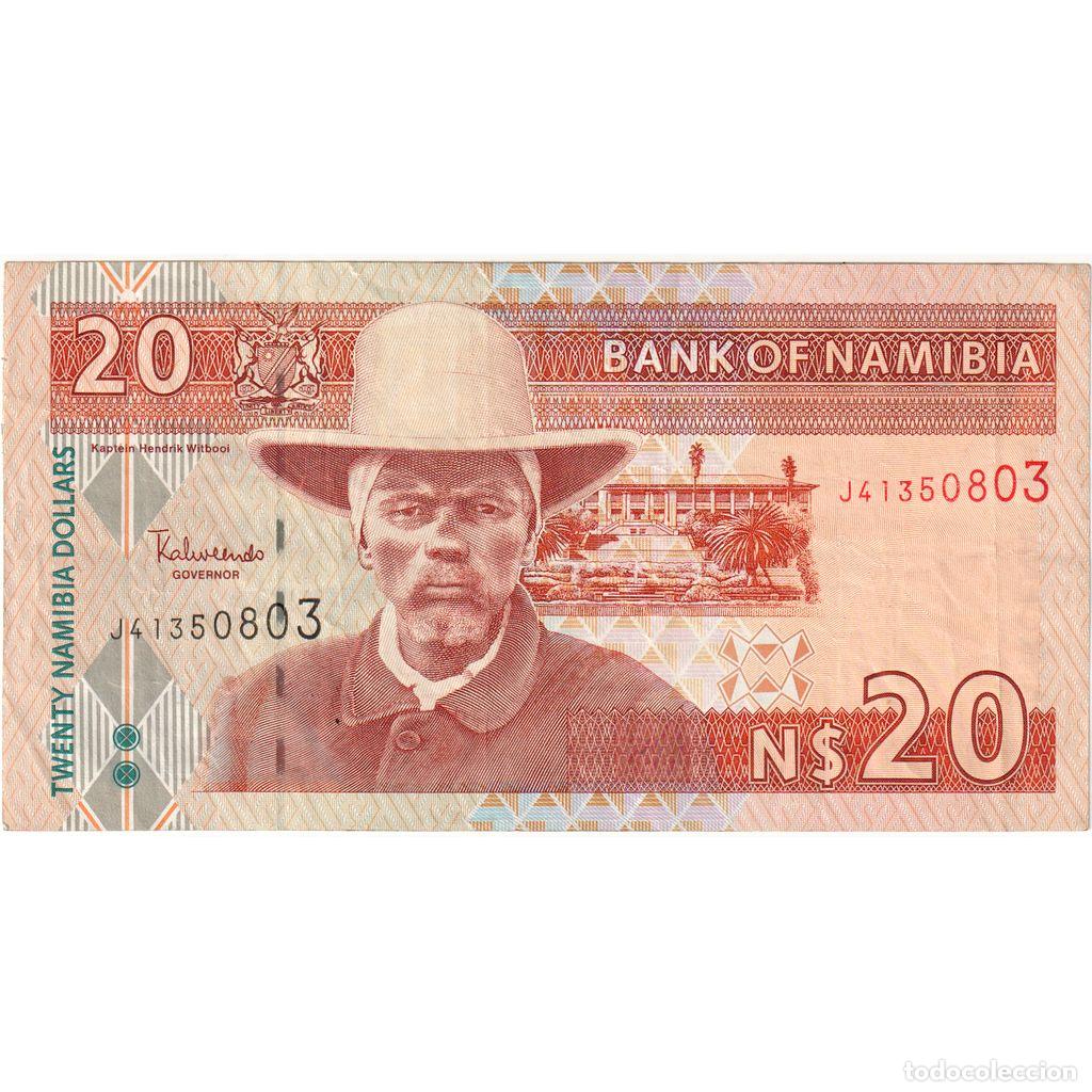 Billetes extranjeros: [#1293515] Billete, 20 Namibia Dollars, Namibia, KM:5a, UNC
