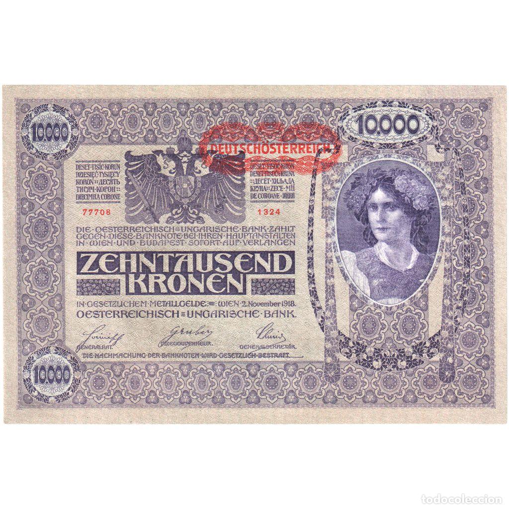 Billetes extranjeros: [#1234228] Austria, 10 000 Kronen, 1918-11-02, SC