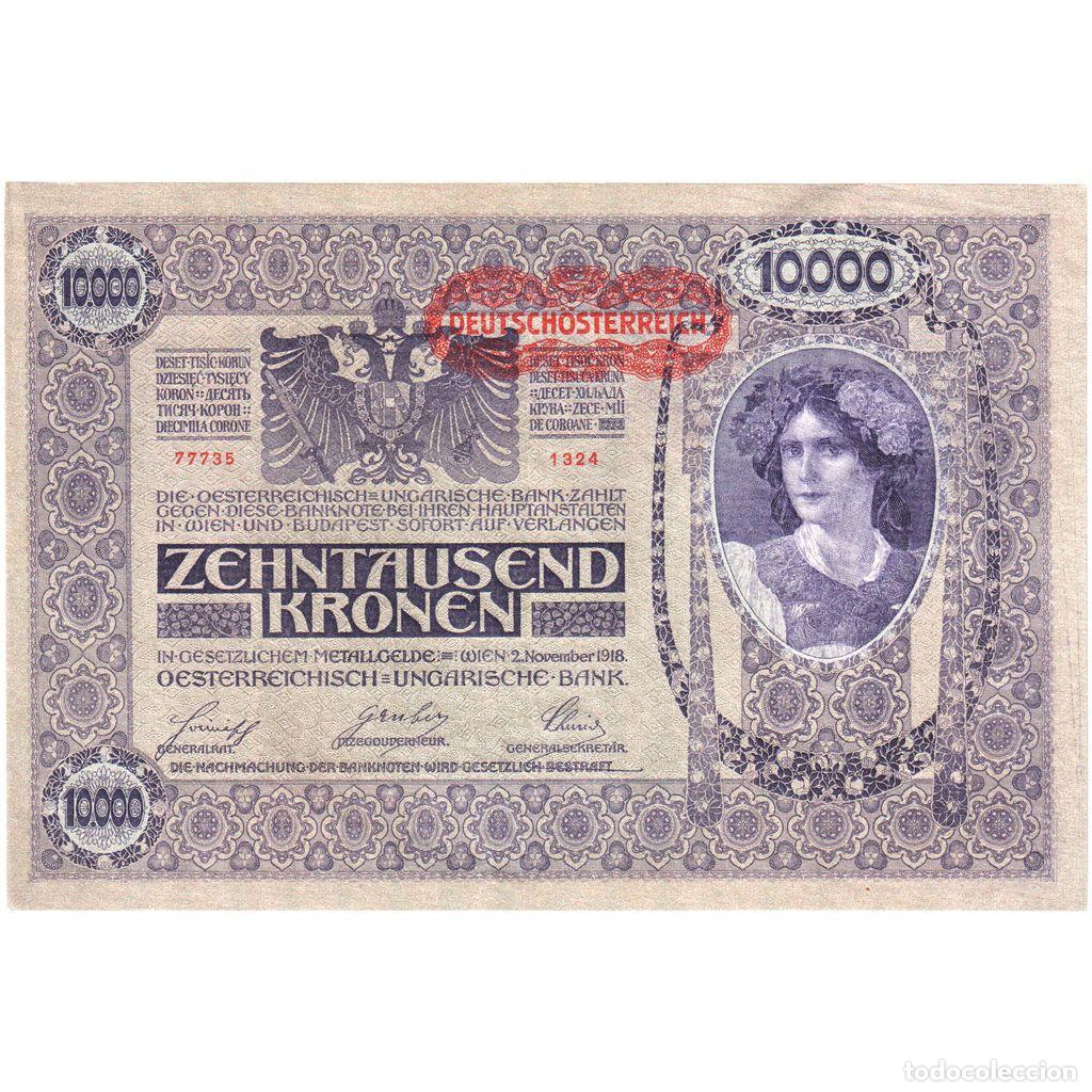 Billetes extranjeros: [#1234208] Austria, 10,000 Kronen, 1918-11-02, SC
