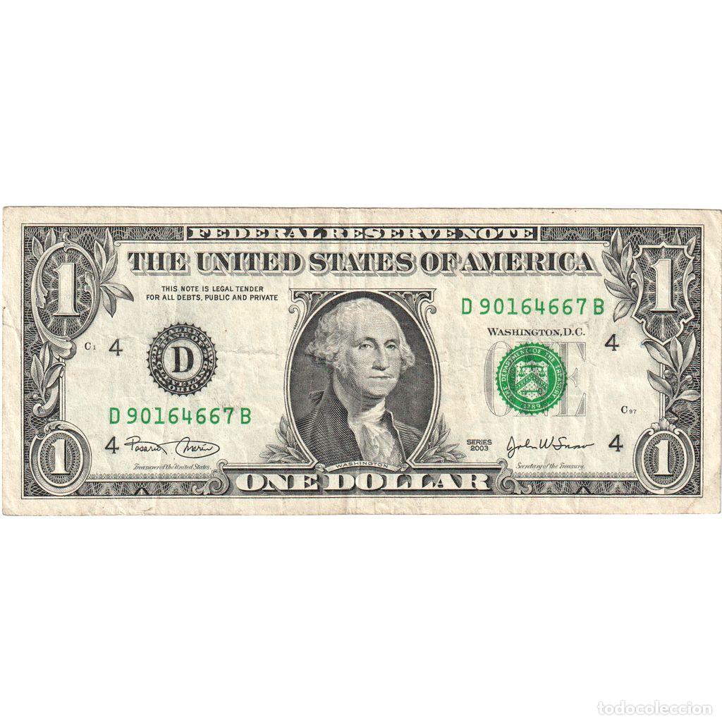 Billetes extranjeros: [#1515216] Estados Unidos, One Dollar, BC